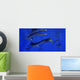 Plesiosaurus Attacks Metriorhynchus Jurassic Wall Decal