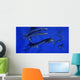 Plesiosaurus Attacks Metriorhynchus Jurassic Wall Decal