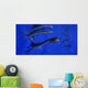 Plesiosaurus Attacks Metriorhynchus Jurassic Wall Decal