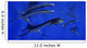 Plesiosaurus Attacks Metriorhynchus Jurassic Wall Decal