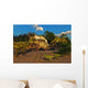 Stegosaurus Tries to Defend Wall Decal
