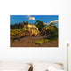 Stegosaurus Tries to Defend Wall Decal