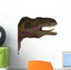 Acrocanthosaurus Portrait White Wall Decal Design 2