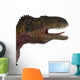 Acrocanthosaurus Portrait White Wall Decal Design 2