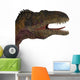 Acrocanthosaurus Portrait White Wall Decal Design 2
