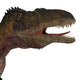 Acrocanthosaurus Portrait White Wall Decal Design 2