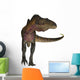 Acrocanthosaurus Dinosaur White Wall Decal Design 3
