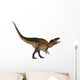 Acrocanthosaurus Dinosaur White Wall Decal Design 2