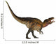 Acrocanthosaurus Dinosaur White Wall Decal Design 2