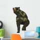 Front Arctodus Short-faced Bear Wall Decal