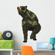Front Arctodus Short-faced Bear Wall Decal