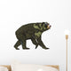 Side Arctodus Short-faced Bear Wall Decal