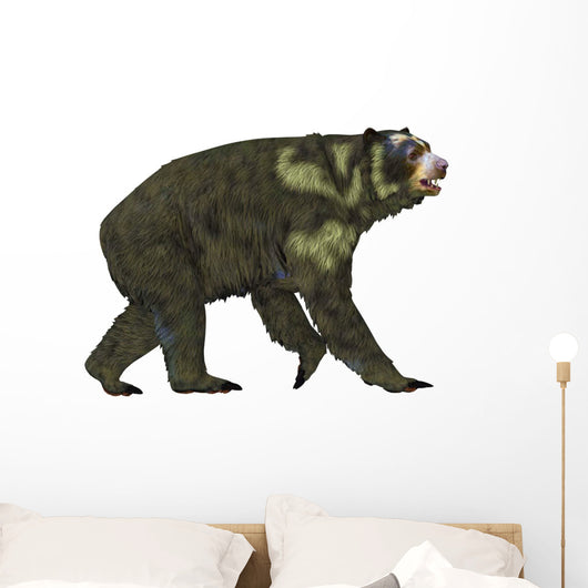Side Arctodus Short-faced Bear Wall Decal