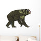 Side Arctodus Short-faced Bear Wall Decal