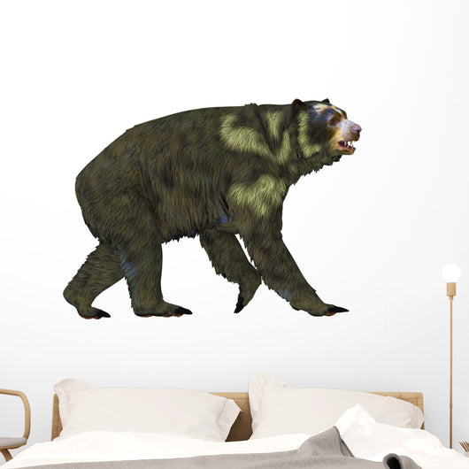 Side Arctodus Short-faced Bear Wall Decal