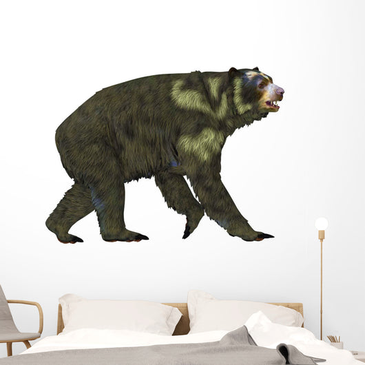 Side Arctodus Short-faced Bear Wall Decal
