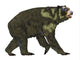 Side Arctodus Short-faced Bear Wall Decal