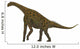 Atlasaurus Dinosaur Side Wall Decal