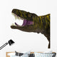 Batrachotomus Portrait White Wall Decal
