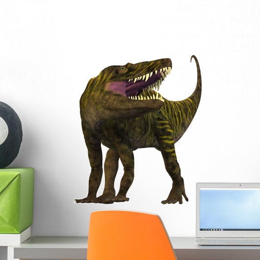 Batrachotomus Roaring White Wall Decal
