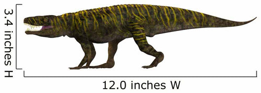 Batrachotomus Archosaur Side Wall Decal