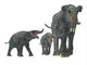 Deinotherium with Offspring Wall Decal