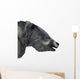 Eremotherium Portrait White Wall Decal