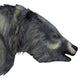 Eremotherium Portrait White Wall Decal