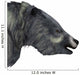 Eremotherium Portrait White Wall Decal