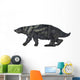 Eremotherium Ground Sloth Side Wall Decal