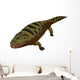Mastodonsaurus Amphibian White Wall Decal
