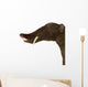 Platybelodon Portrait White Wall Decal