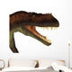 Prestosuchus Portrait White Wall Decal