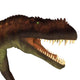 Prestosuchus Portrait White Wall Decal
