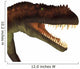 Prestosuchus Portrait White Wall Decal