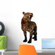 Saber-toothed Cat White Wall Decal Design 2