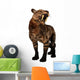 Saber-toothed Cat White Wall Decal Design 2