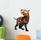 Saber-toothed Cat White Wall Decal Design 1
