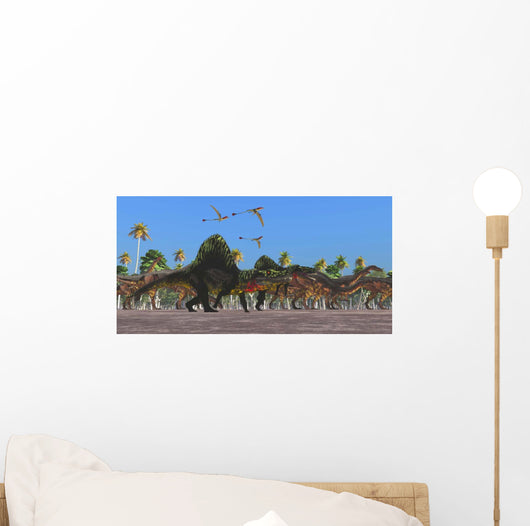 Arizonasaurus Dinosaurs Follow along Wall Decal