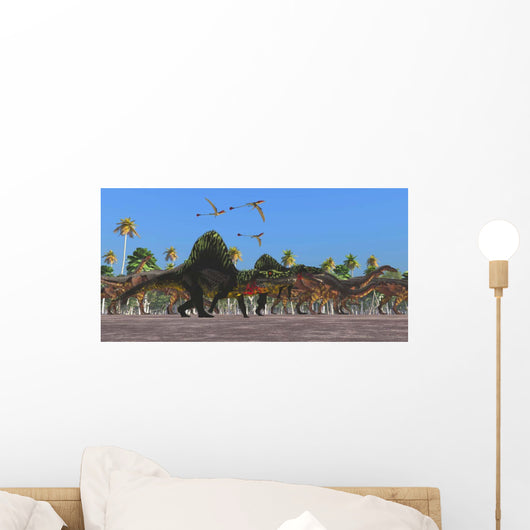 Arizonasaurus Dinosaurs Follow along Wall Decal