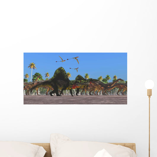 Arizonasaurus Dinosaurs Follow along Wall Decal