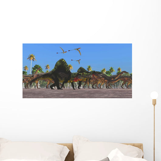 Arizonasaurus Dinosaurs Follow along Wall Decal