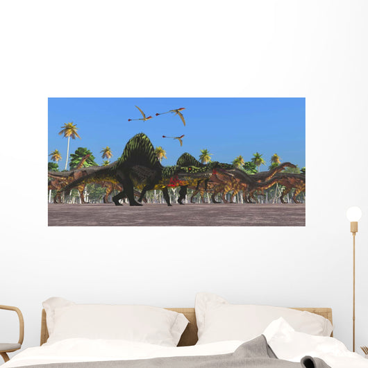 Arizonasaurus Dinosaurs Follow along Wall Decal