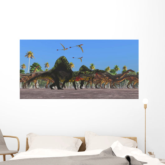 Arizonasaurus Dinosaurs Follow along Wall Decal