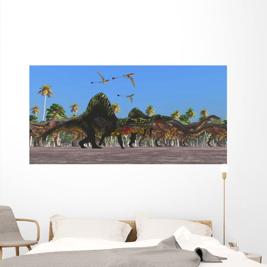 Arizonasaurus Dinosaurs Follow along Wall Decal