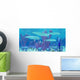 Pikaia Fish Swim along Wall Decal