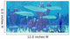 Pikaia Fish Swim along Wall Decal