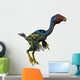 Caudipteryx Flightless Bird White Wall Decal Design 2
