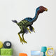 Caudipteryx Flightless Bird White Wall Decal Design 2