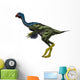 Caudipteryx Flightless Bird White Wall Decal Design 1